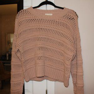 LA Hearts Crop Sweater